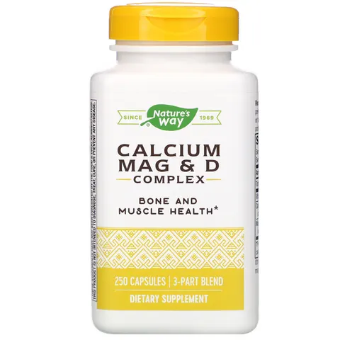 Nature's Way, Calcium Mag & D Complex, 250 Capsules – image 2