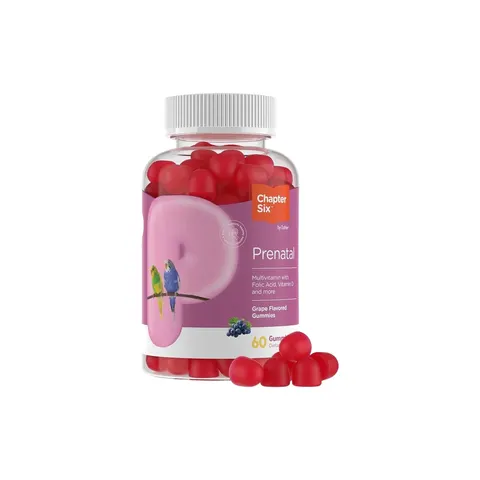 Chapter Six, Prenatal Support Gummies, Grape, 60c – image 3
