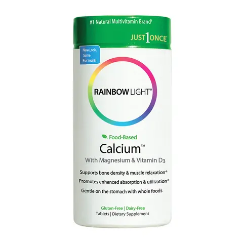 Rainbow Light Food-Based Calcium - 180 tablets – image 2