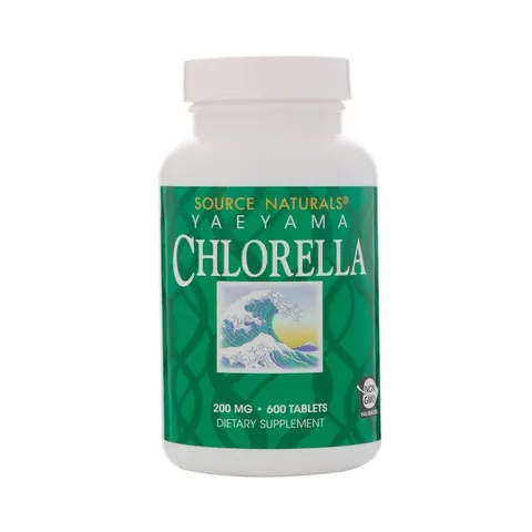 Source Naturals, Yaeyama Chlorella, 200 mg, 600 Tablets – image 3