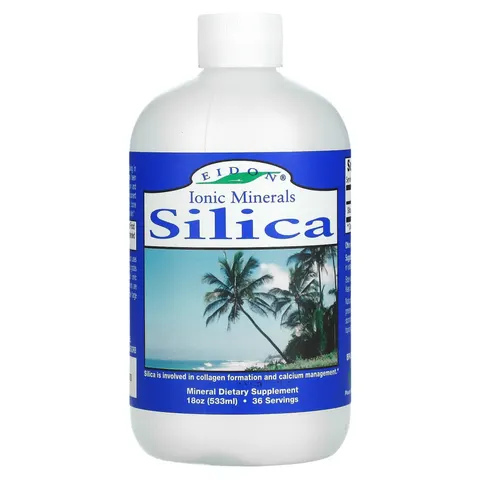 Eidon Ionic Minerals, Ionic Minerals, Silica, 18 oz (533 ml) – image 3