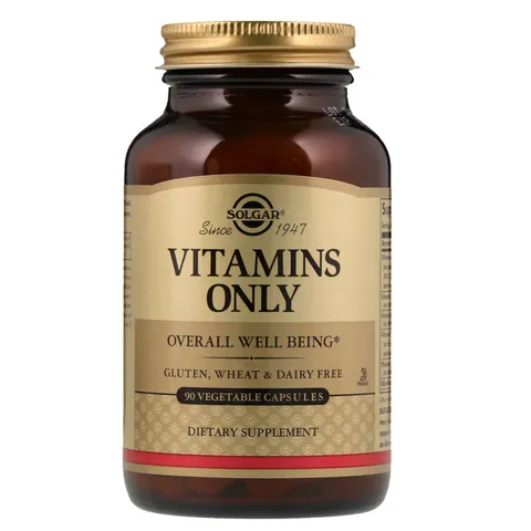 Solgar, Vitamins Only, 90 Vegetable Capsules – image 2