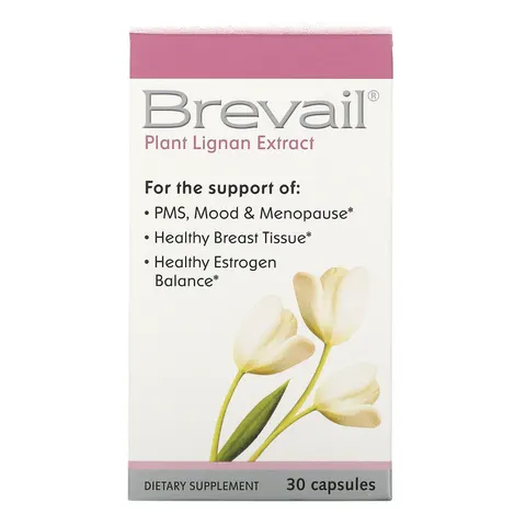 Barlean's, Brevail Plant Lignan Extract, 30 Capsules – image 2