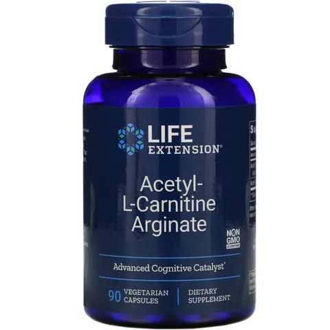 Acetyl-L-Carnitine Arginate - 90 vcaps – image 3