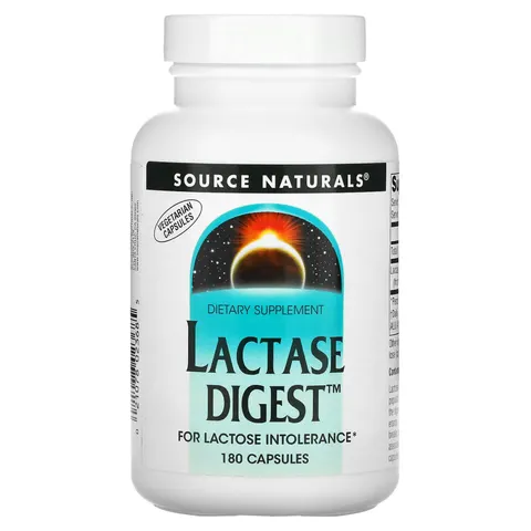 Source Naturals, Lactase Digest, 180 Capsules – image 3