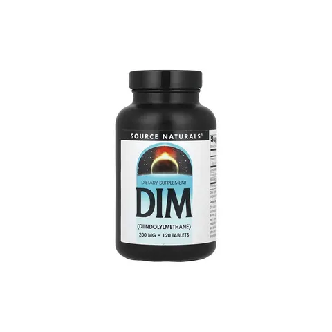 Source Naturals DIM 200 mg with BioPerine – 120 Tablets – image 2