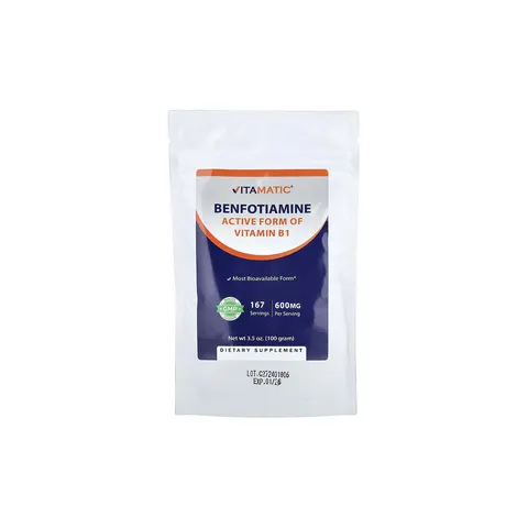 Vitamatic, Benfotiamine, 3.5 oz (100 g) – image 2