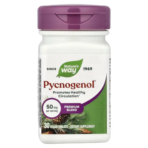 Nature's Way, Pycnogenol, 30 Vegan Tablets – image 3