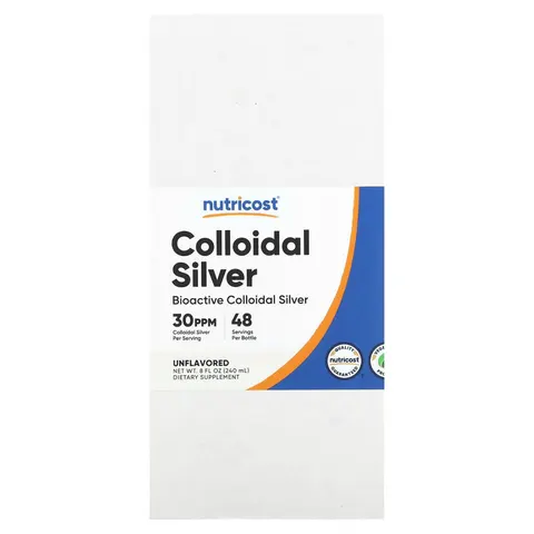Nutricost, Colloidal Silver, Unflavored, 8 fl oz (240 ml) – image 3