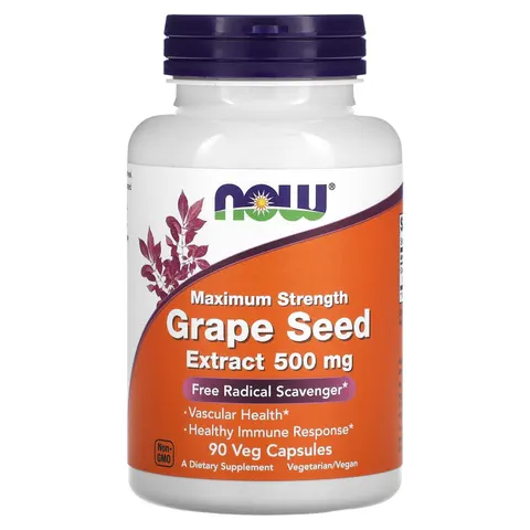 Grape Seed Extract, 500mg Maximum Strength - 90 vcaps – image 3