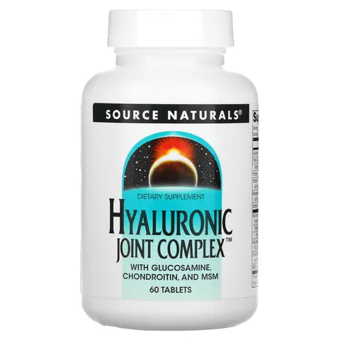 Source Naturals, Hyaluronic Joint Complex, 60 Tablets – image 2