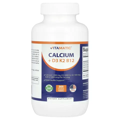 Calcium + D3, K2, B12 – image 3