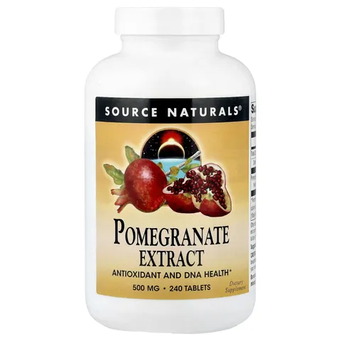 Source Naturals, Pomegranate Extract, 500 mg, 240 Tablets – image 3