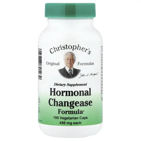 Christopher's Original Formulas, Hormonal Changease Formula, 100 Vegetarian Caps – image 2