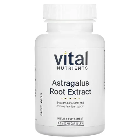 Vital Nutrients, Astragalus Root Extract, 90 Vegan Capsules – image 3