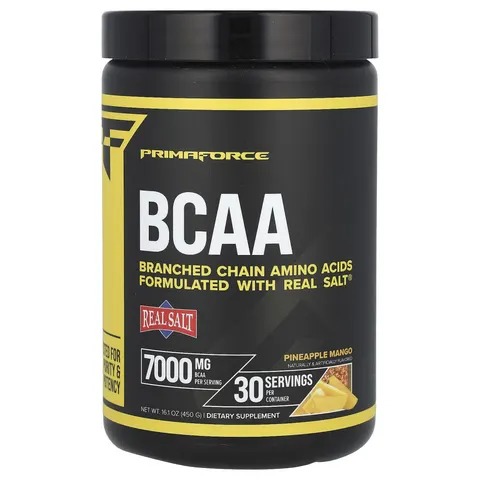 Primaforce, BCAA, Pineapple Mango, 16.1 oz (450 g) – image 2
