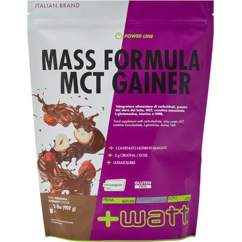 +WATT Mass Formula Mct Gainer 907 Grammi – immagine 2