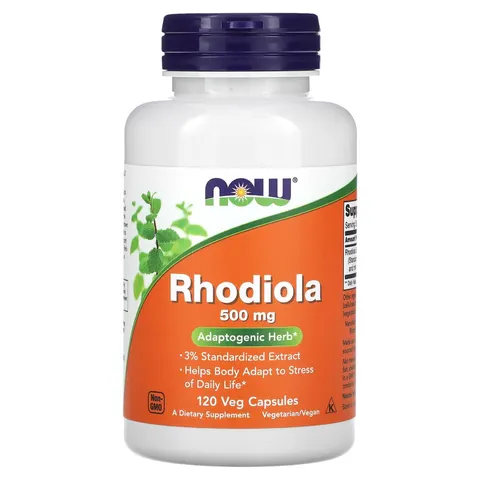 Rhodiola, 500mg - 120 vcaps – image 3