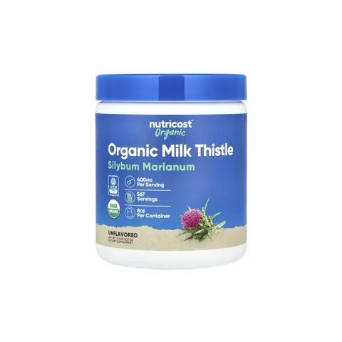 Organic Milk Thistle, Unflavored – image 2
