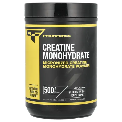 Primaforce, Creatine Monohydrate, Unflavored, 1.1 lb (500 g) – image 2