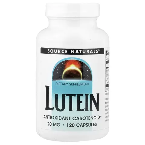 Source Naturals, Lutein, 20 mg, 120 Capsules – image 2
