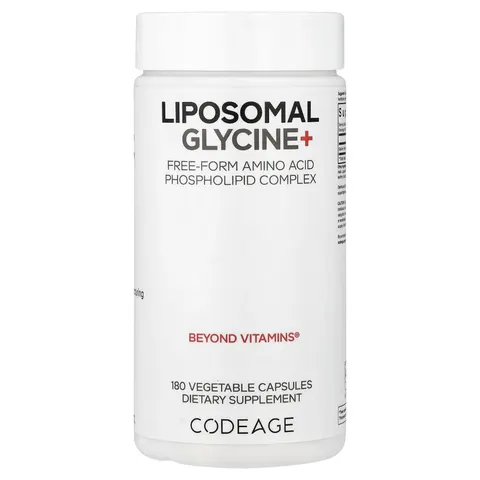 Codeage, Liposomal Glycine+, 180 Vegetable Capsules (500 mg per Capsule) – image 3
