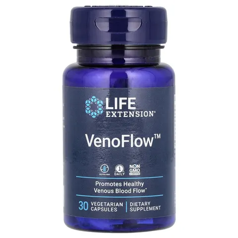 Life Extension, VenoFlow, 30 Vegetarian Capsules – image 2