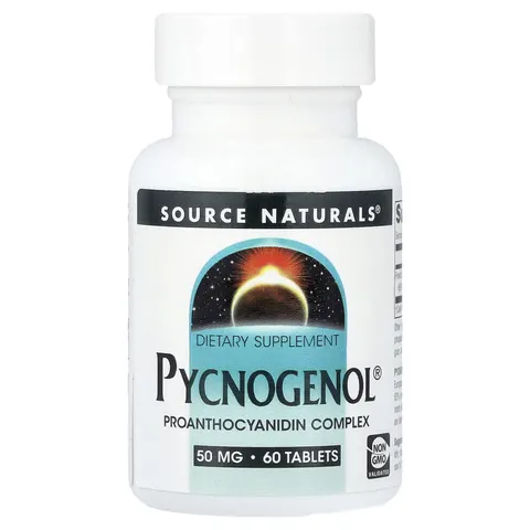 Source Naturals, Pycnogenol , 50 mg, 60 Tablets – image 2