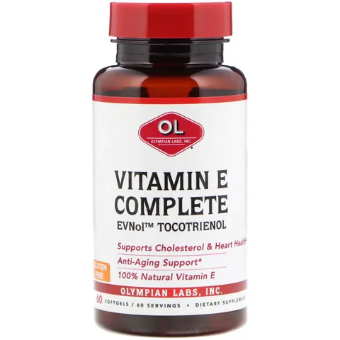 Olympian Labs, Vitamin E Complete, 60 Softgels – image 2