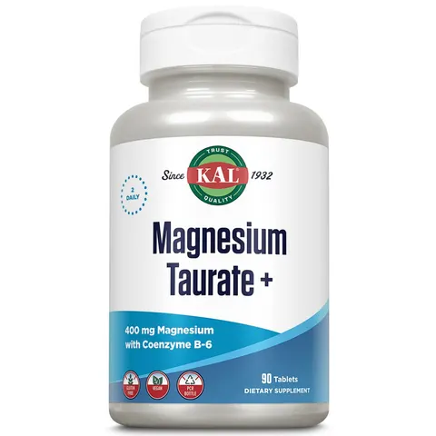 Kal Magnesium Taurate 400 mg + B6 90 Tablets – image 3