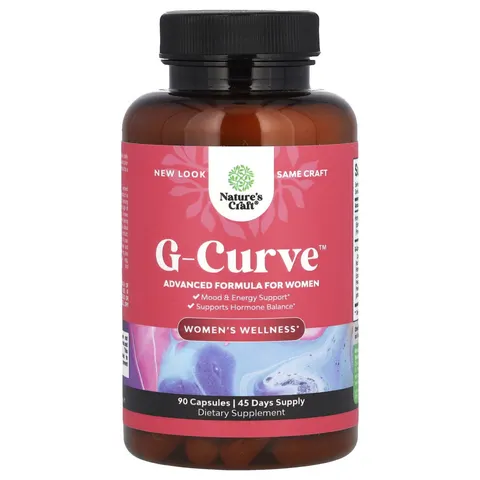 Nature's Craft, G-Curve, 90 Capsules – image 2