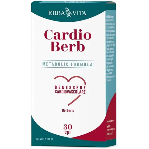 Erba Vita CARDIOBERB 30CPR EBV – immagine 2