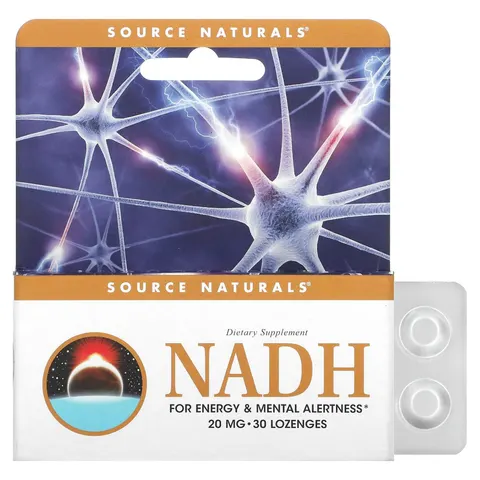 Source Naturals Nadh 20Mg 30 Tabs – image 2