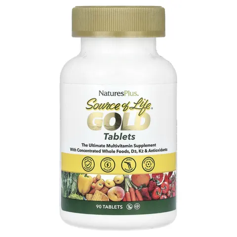 Natures Plus - Source of Life Gold Tablets 90VTabs – image 2