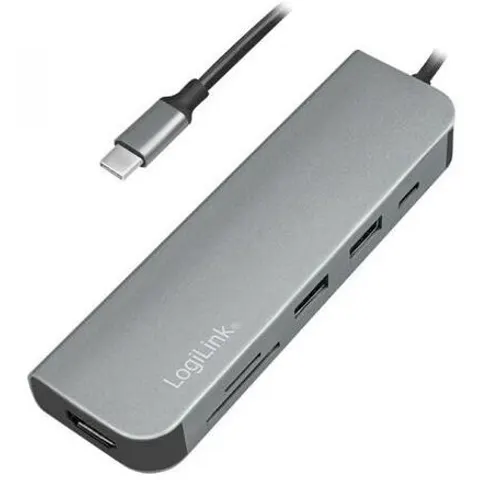LOGILINK UA0343 - Concentrador multifunción USB-C™ – imagen 2