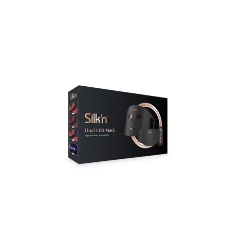 Silk'n Dual LED Neck & Face Mask Set – Black – image 2