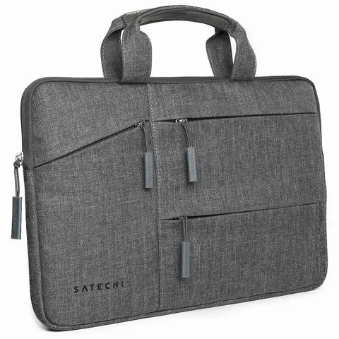 SATECHI Laptoptasche, grau, 15 Zoll – Bild 3
