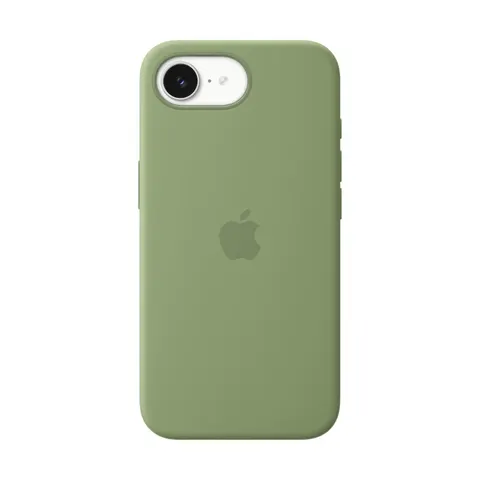 Apple iPhone 17e Silikon Case, Hellmoosgrün – Bild 2