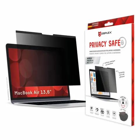 Displex 01765 display privacy filter – Schwarz – Bild 2