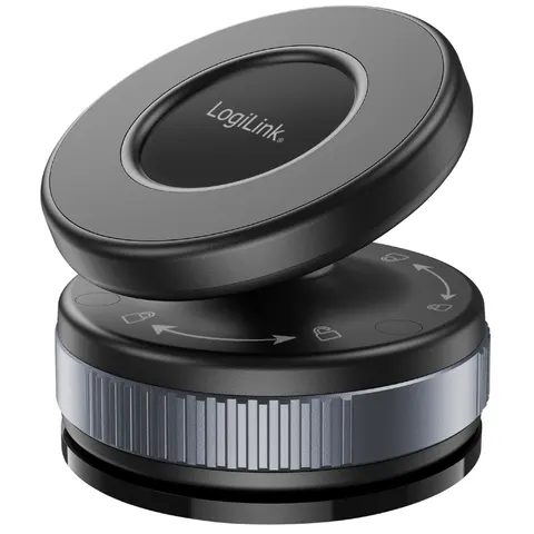 LogiLink Smartphone-Magnethalter, schwarz – Bild 2