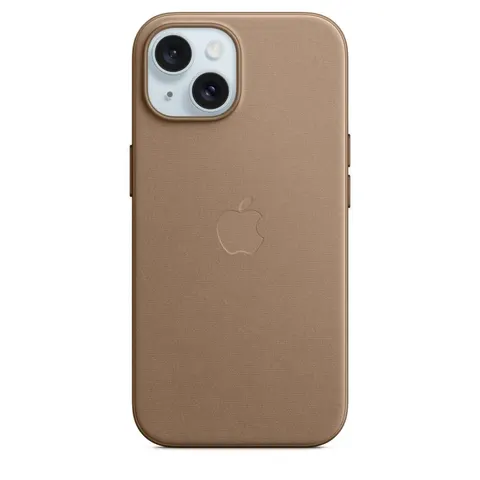 Apple iPhone 15 Feingewebe Case mit MagSafe – Taupe – Bild 2