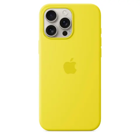 Apple Silikon Case iPhone 16 Pro Max mit MagSafe (sternfrucht) – Bild 2