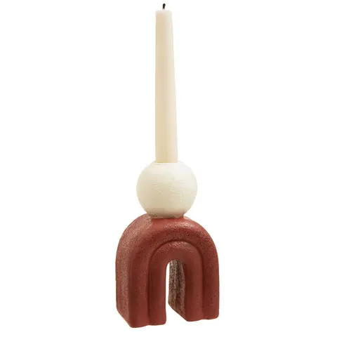 Candle Holder with Red Base | Utica – image 2