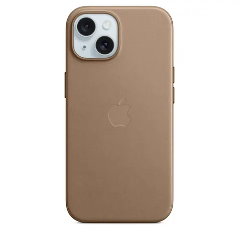 Apple iPhone 15 Feingewebe Case mit MagSafe – Taupe – Bild 3