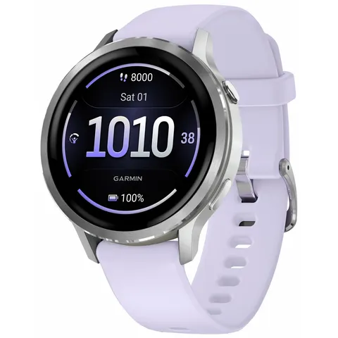 Garmin Venu 4 41mm - Silver/Periwinkle – Lilac – image 2