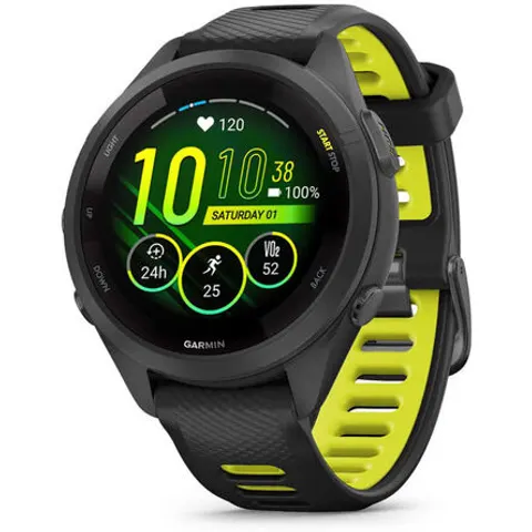 Garmin Smartwatch Forerunner 265s-nero / Giallo – immagine 3