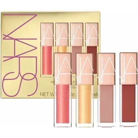 NARS Set Mini Afterglow Lip Shine Edición Limitada 3,7 ml x 4 – imagen 2