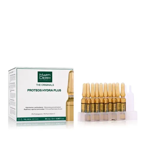 MARTIDERM Ampollas Proteos Hydra Plus 30 uds – imagen 2