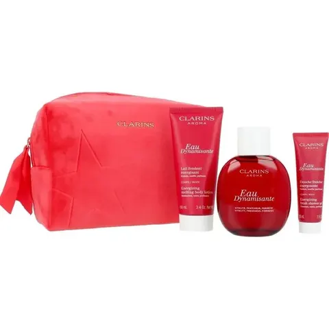 CLARINS Set de Navidad Eau Dynamisante 100 ml + 100 ml + 30 ml – imagen 2