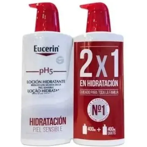 EUCERIN Duo pH5 Loción Corporal 2 x 400 ml – imagen 2
